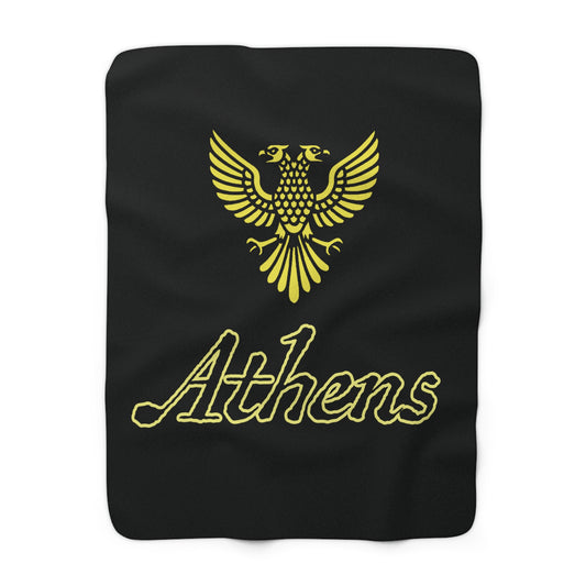 Athens Sherpa Fleece Blanket