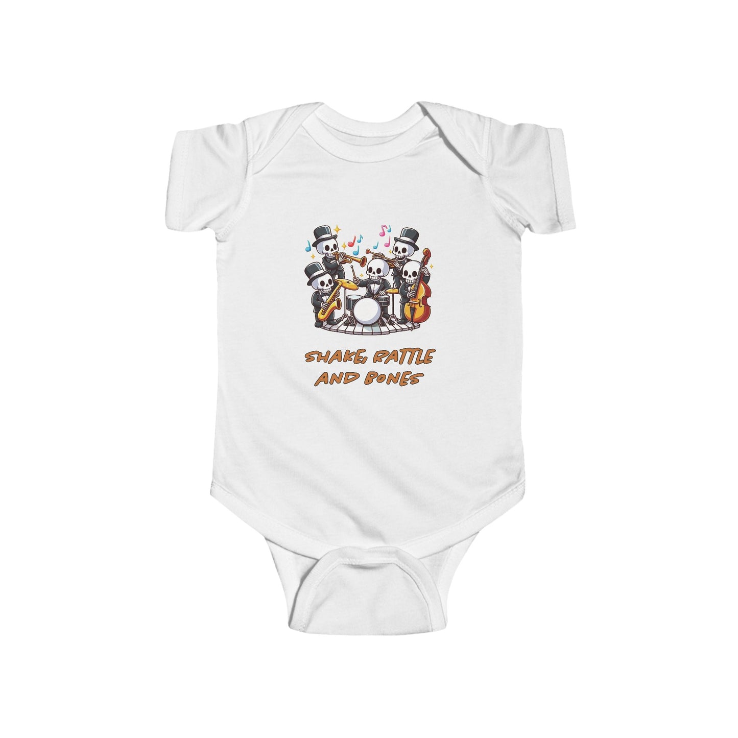 Shake, Rattle and Bones Infant Bodysuit