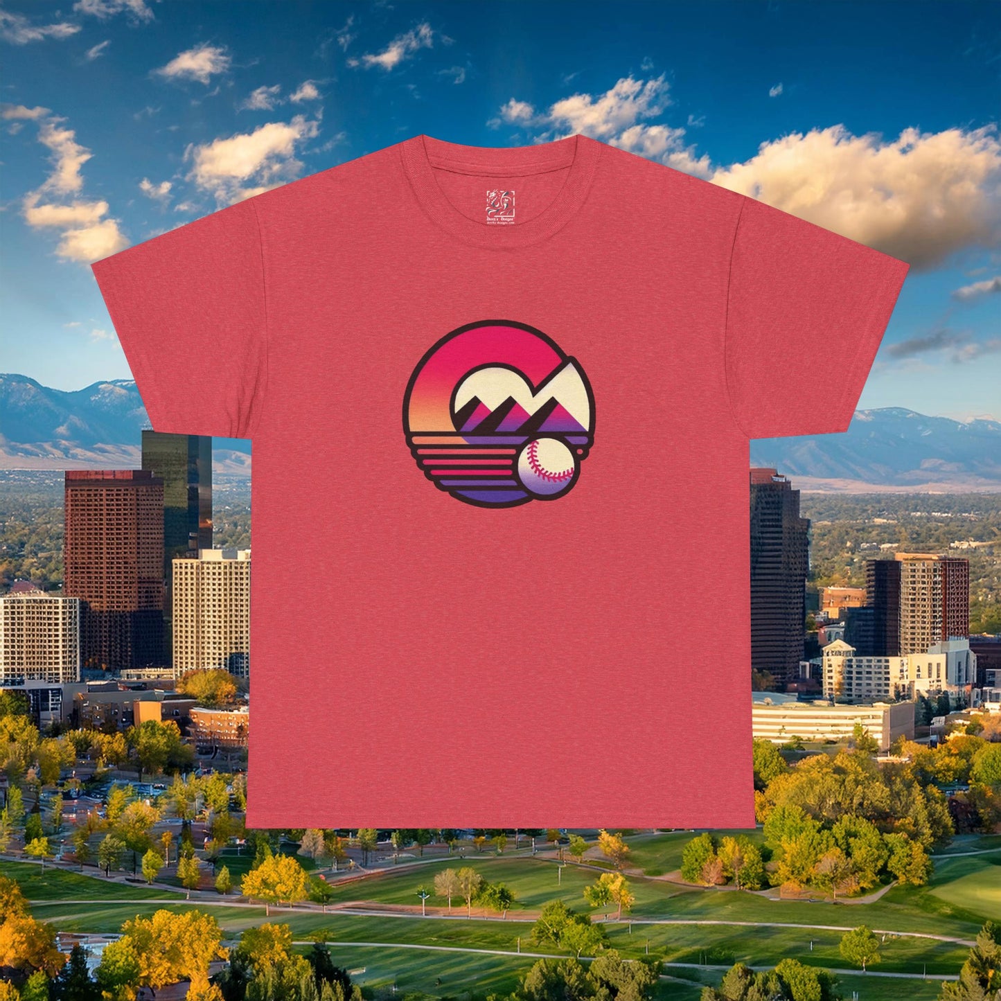 Retro Colorado Baseball Tee