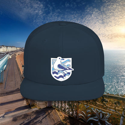 Brighton & Hove Albion Gull Crest Flat Bill Snapback