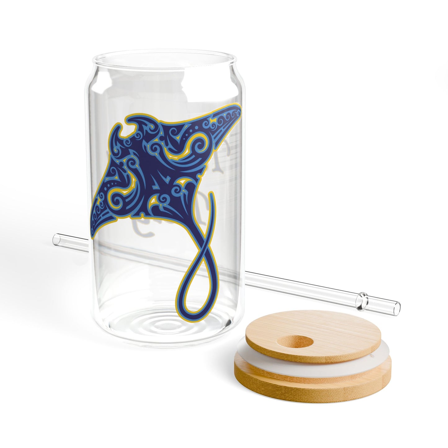 Manta Ray Sipper Glass