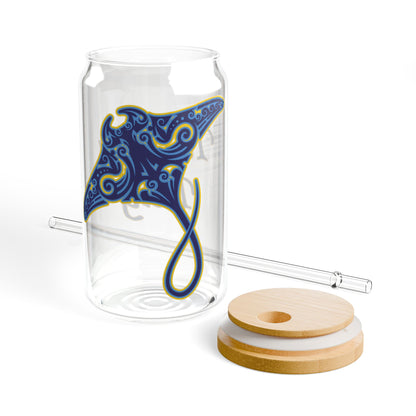 Manta Ray Sipper Glass