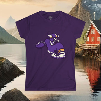 Minnesota Football QB Women's Softstyle Tee