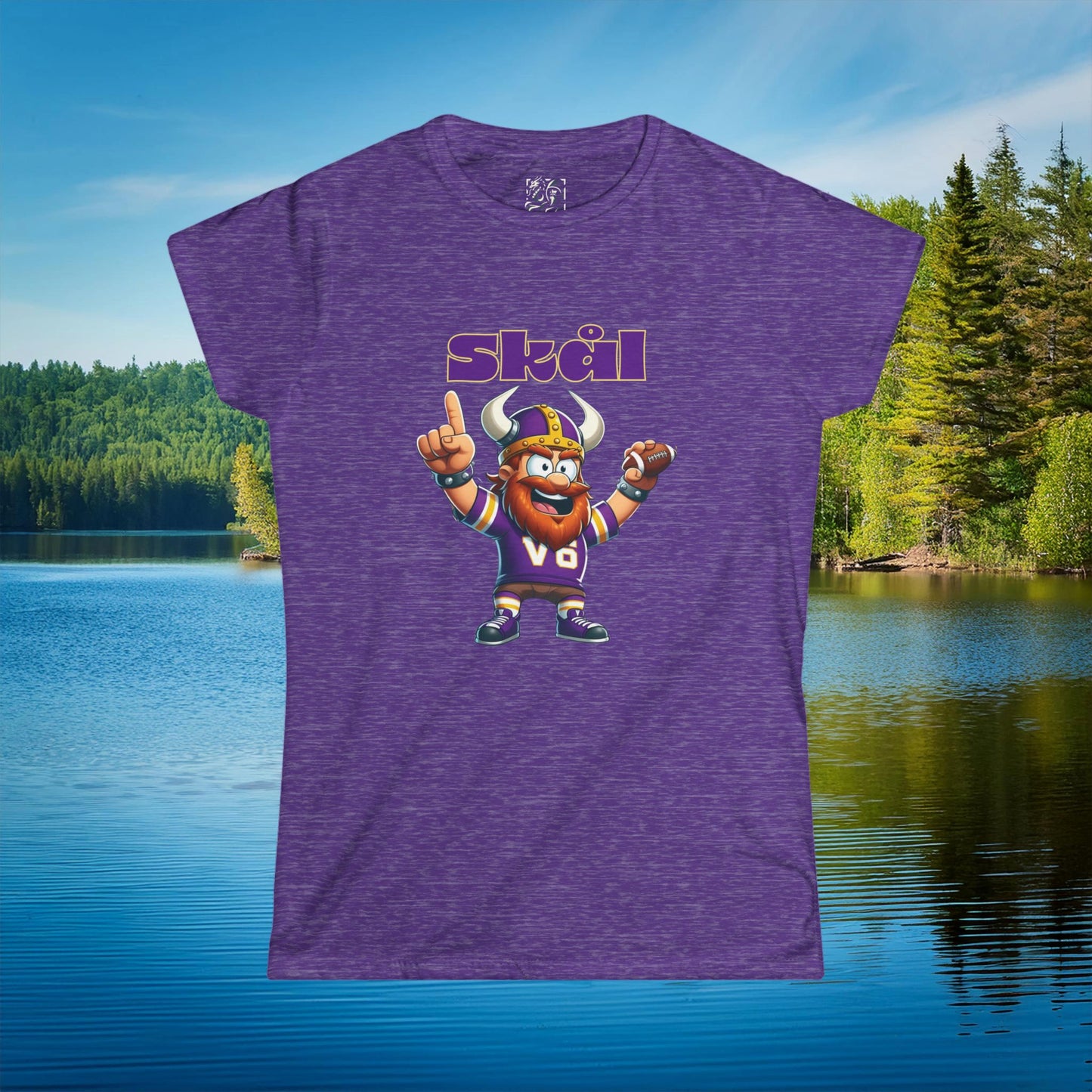 Minnesota Football Skol Women's Softstyle Tee
