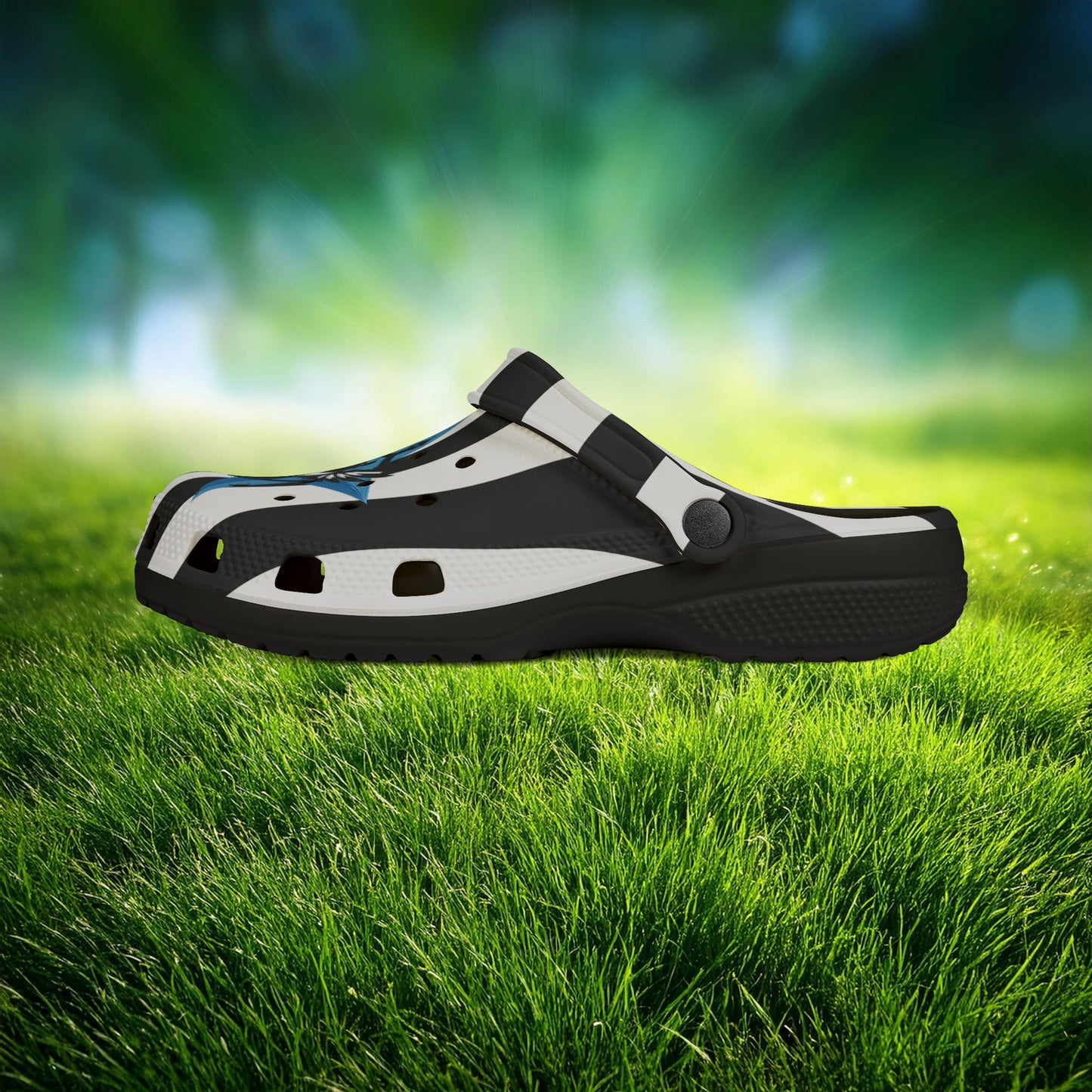 Newcastle United Blue Star Foam Clogs