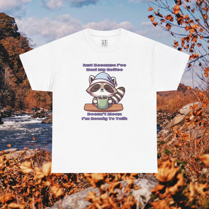 Raccoon Coffee Tee