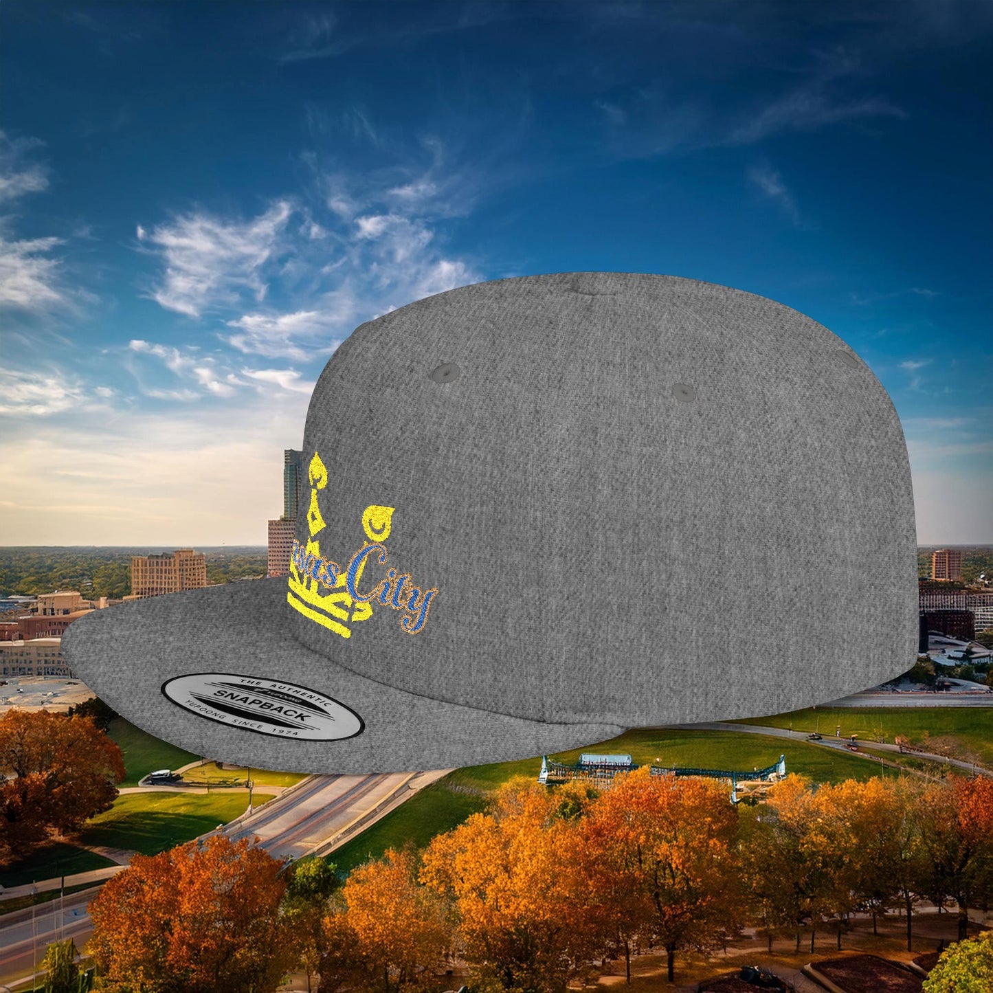 Kansas City Baseball Flat Bill Snapback