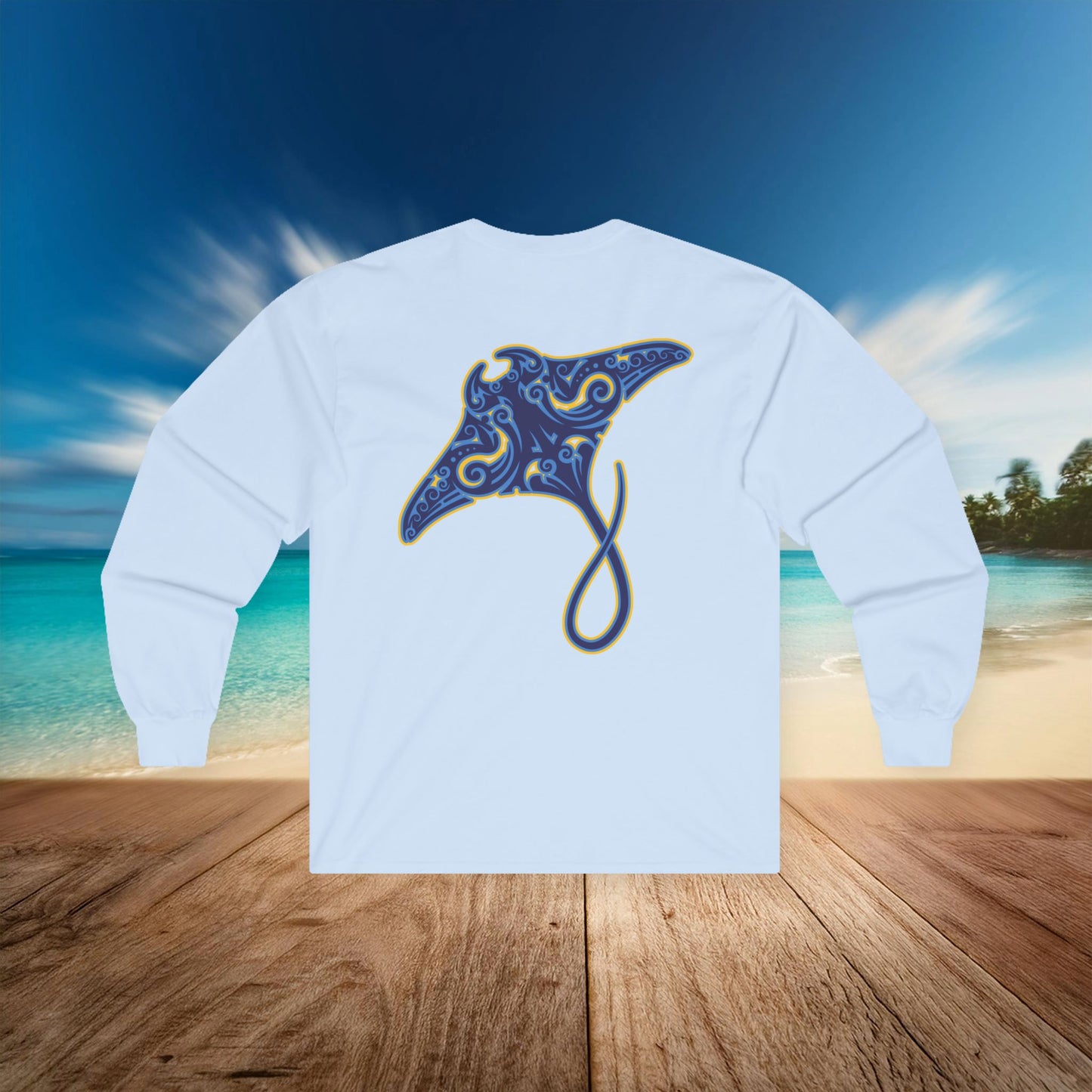 Manta Ray Long Sleeve Tee