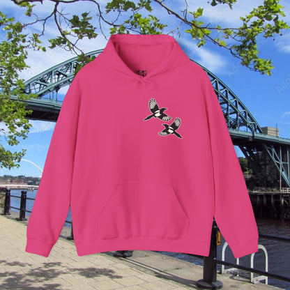 Newcastle United Howay The Lasses B&W (Twin Mags) Hoodie