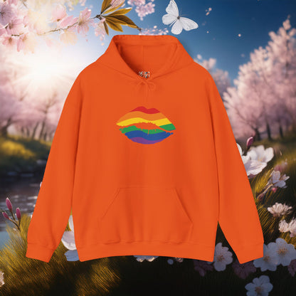 Rainbow Kiss Unisex Hoodie