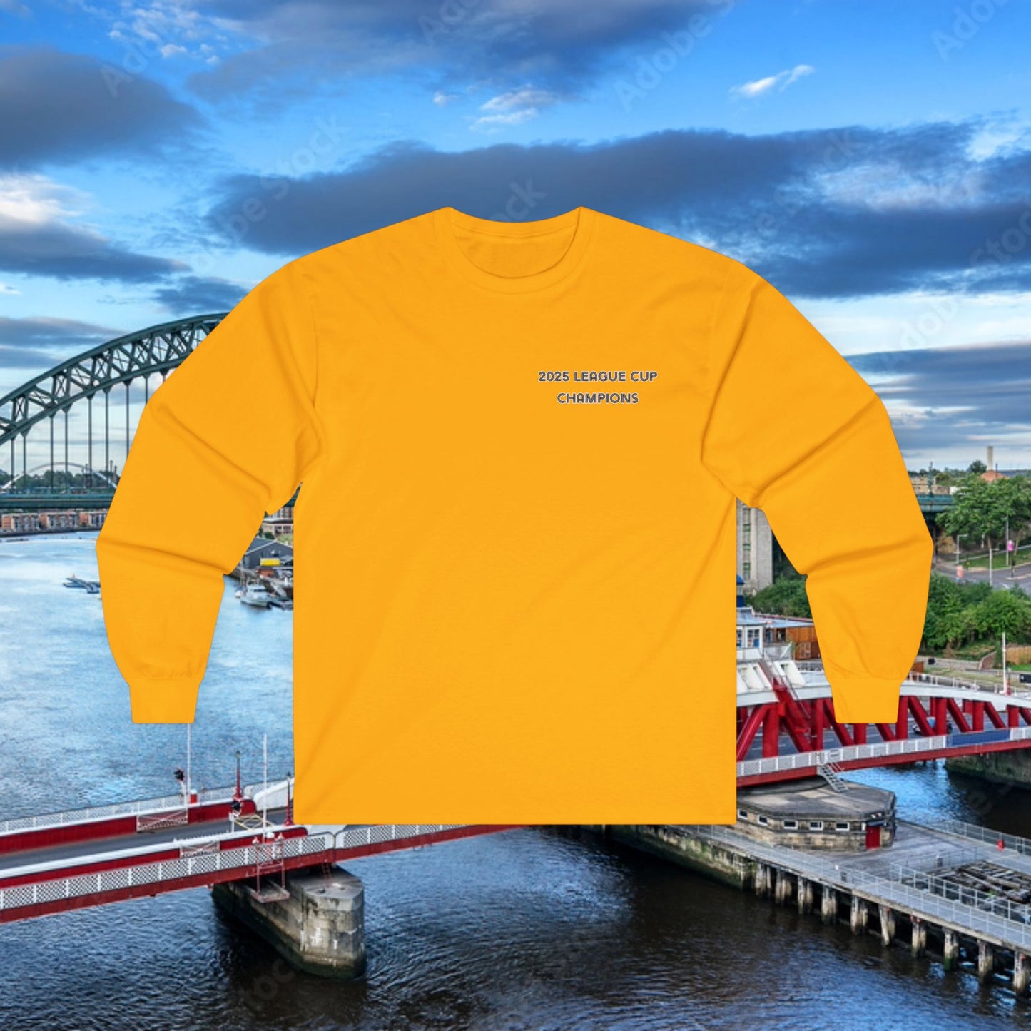 NUFC 2025 Carabao Cup Long Sleeve Tee