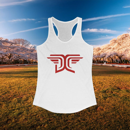 Winged DC Women's Racerback Tank