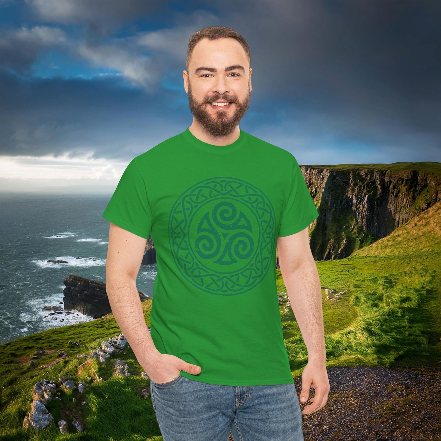 Celtic Knotwork Spiral Tee