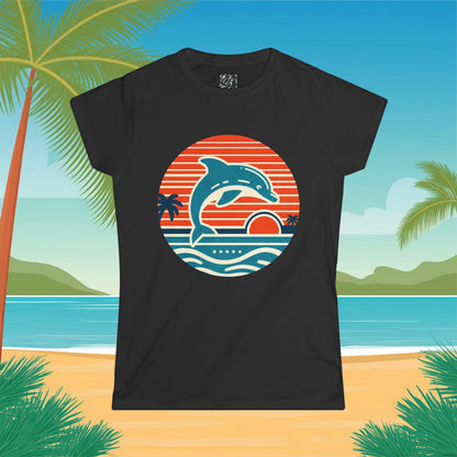 Miami Logo Women's Softstyle Tee