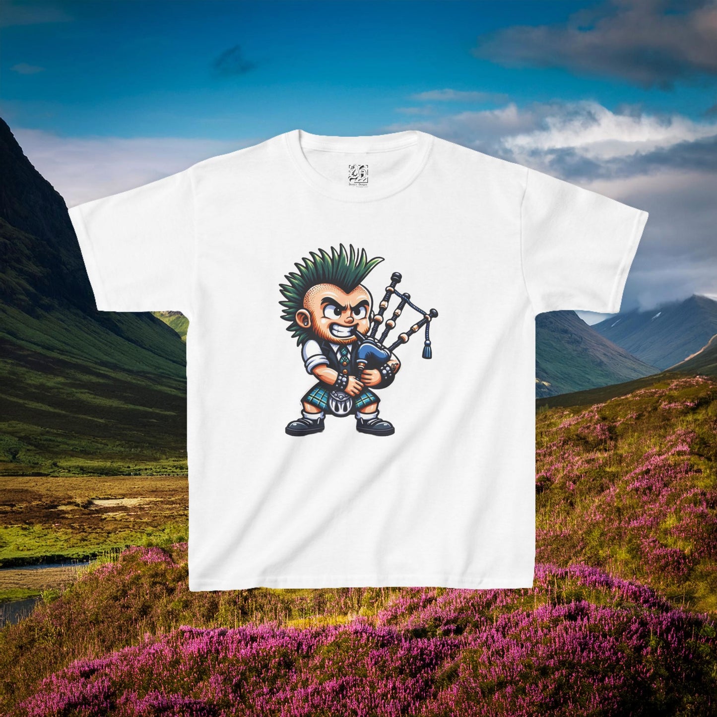 Scottish Punk Rock Kids Tee