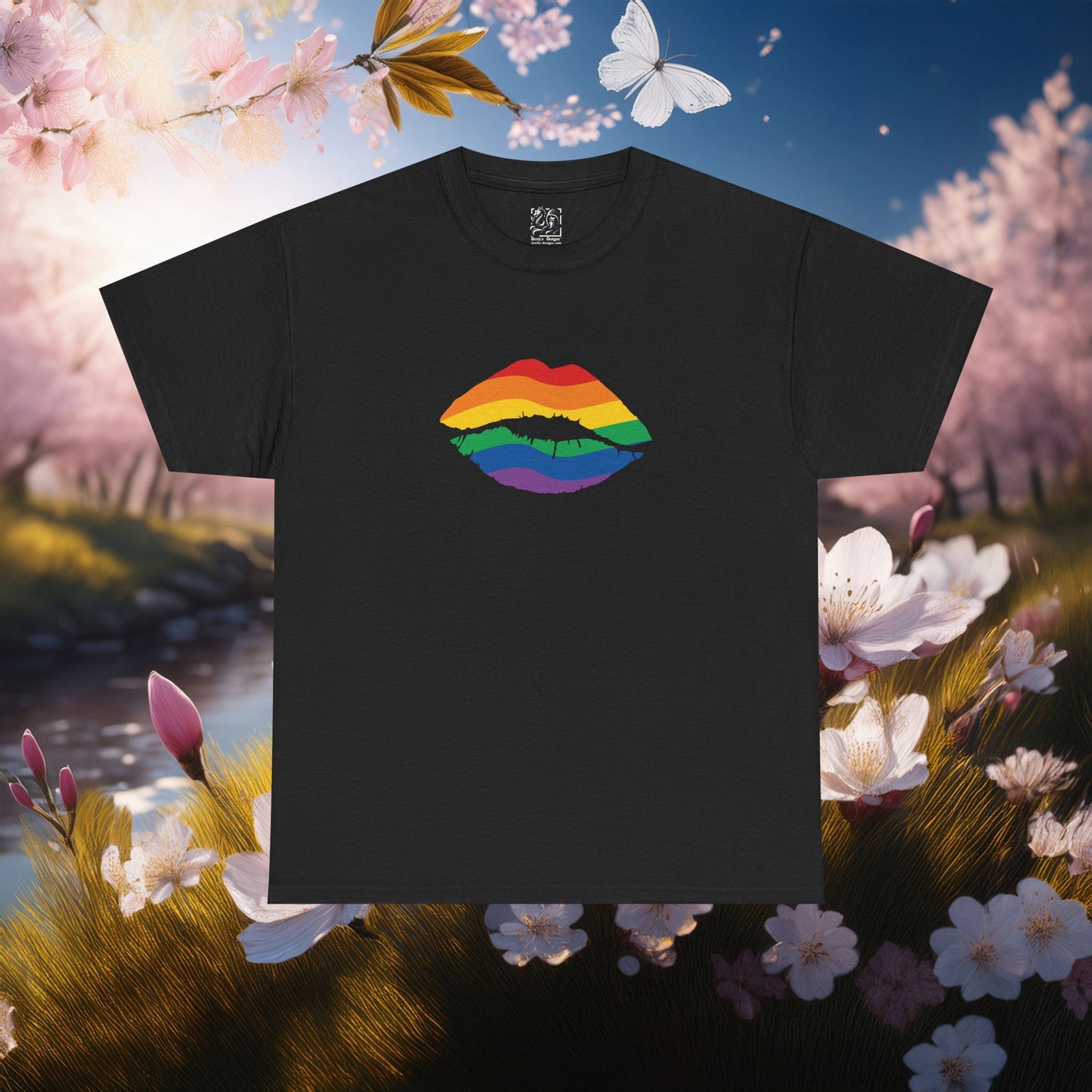 Rainbow Kiss Tee