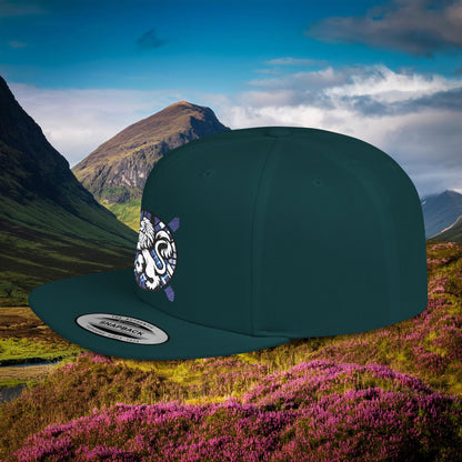 Scotland Rampant Lion Flat Bill Snapback