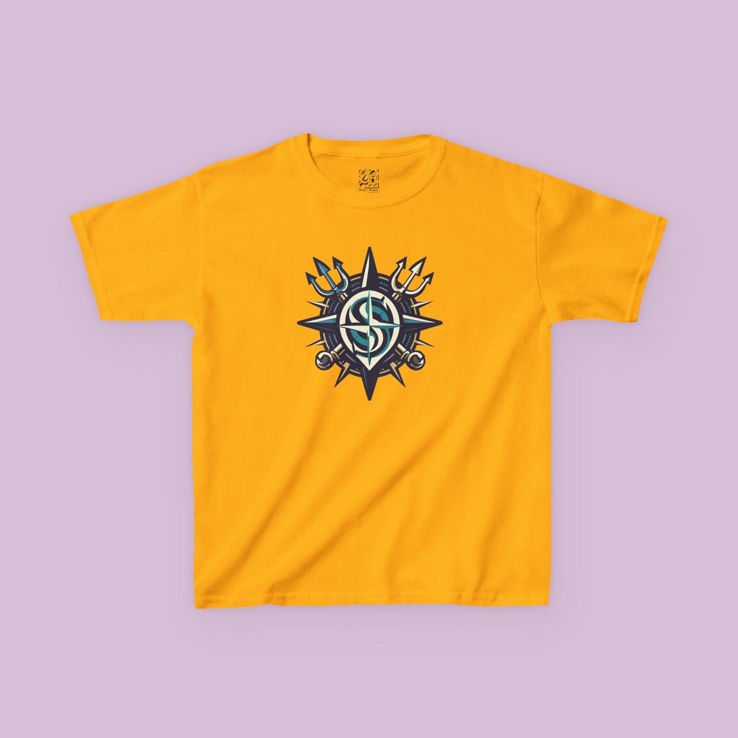 Seattle Baseball Crest Kids Tee