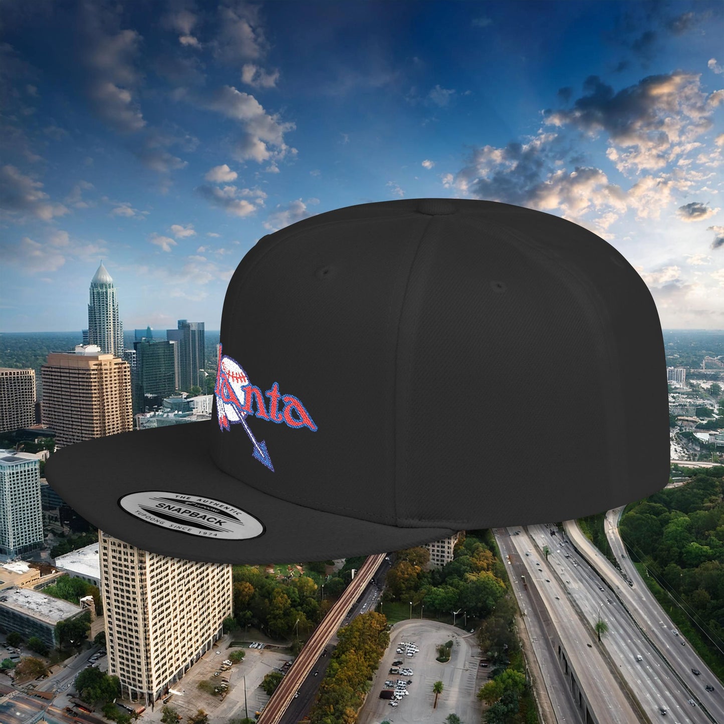Atlanta Arrow Baseball Flat Bill Snapback