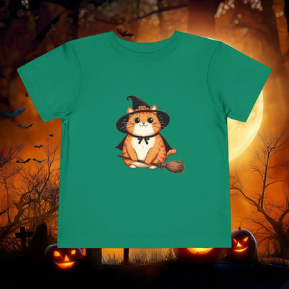 Trick or Treat Cat Toddler Tee
