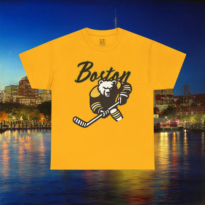 Boston Hockey Bear Tee