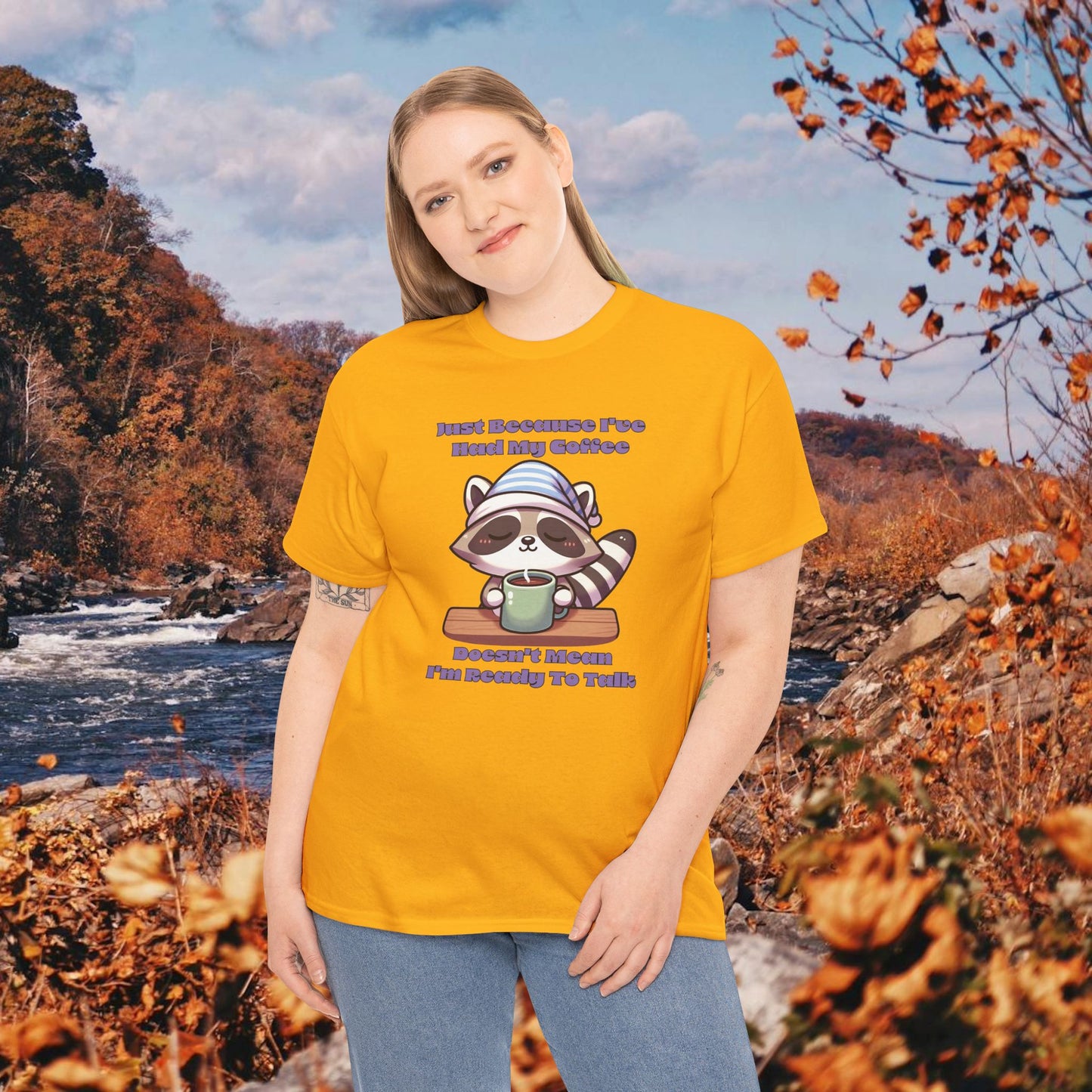 Raccoon Coffee Tee