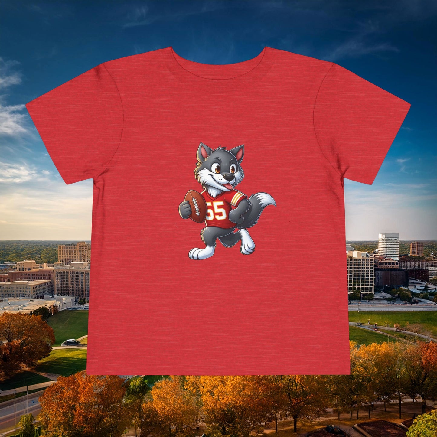 Kansas City Little Wolf Toddler Tee