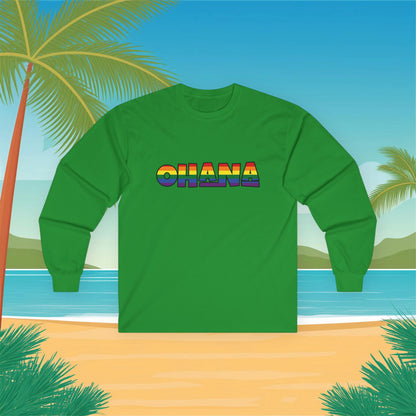 Rainbow Ohana Long Sleeve Tee