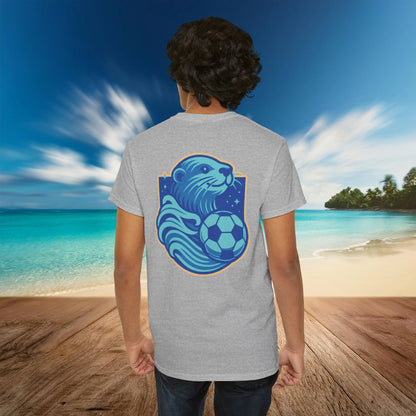 Sea Otter Soccer Logo Tee