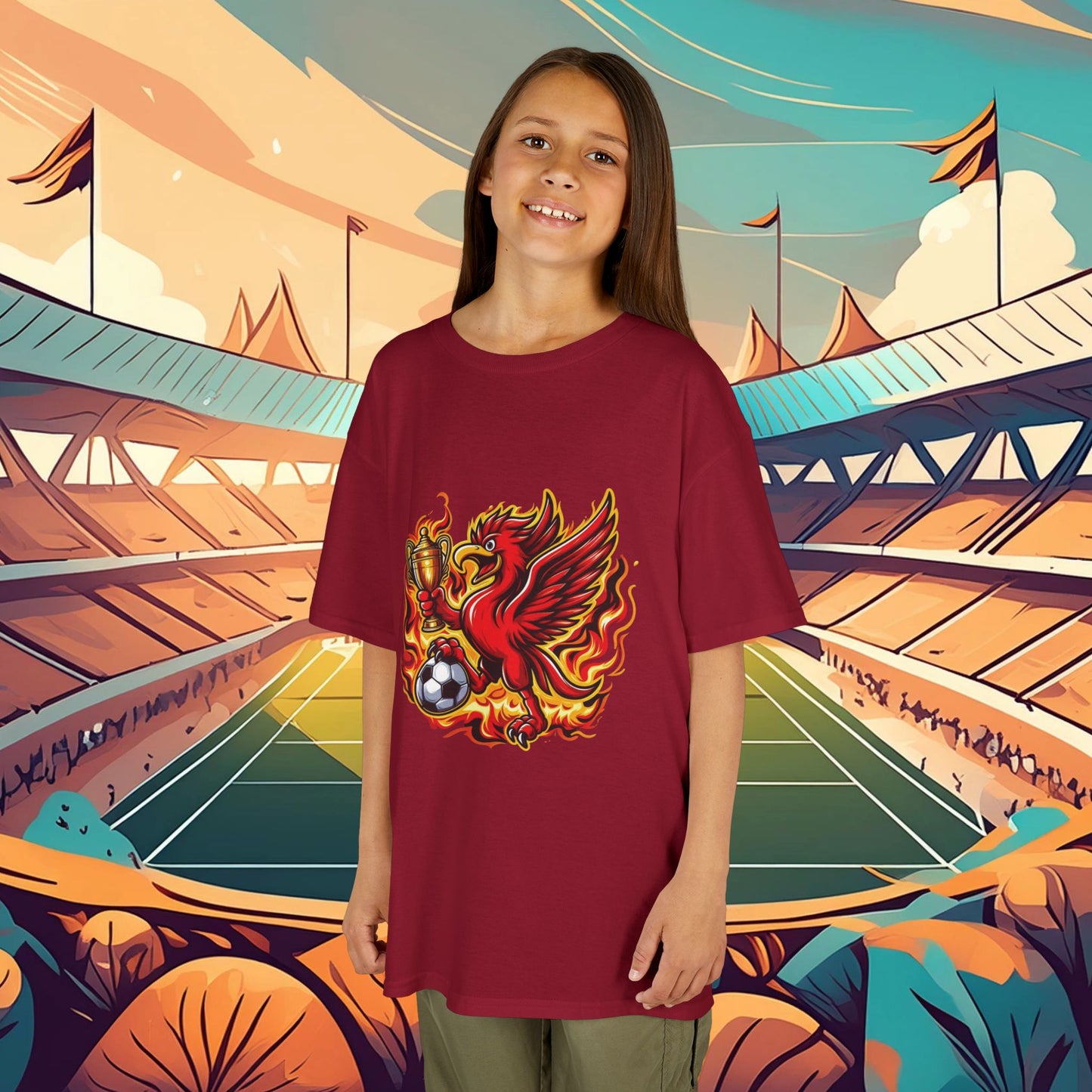 Liverpool Flames Kids Tee