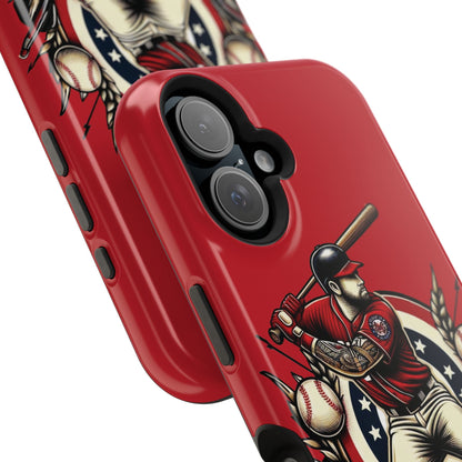 Washington Baseball At Bat Impact-Resistant Cases