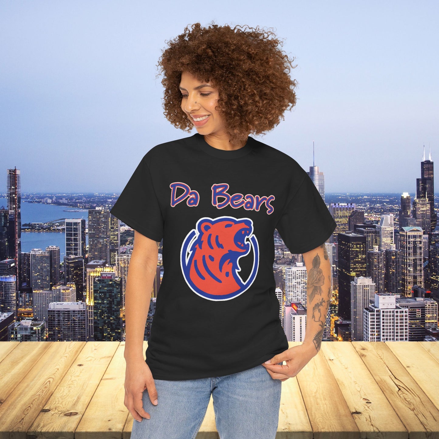 Da Bears Logo Tee
