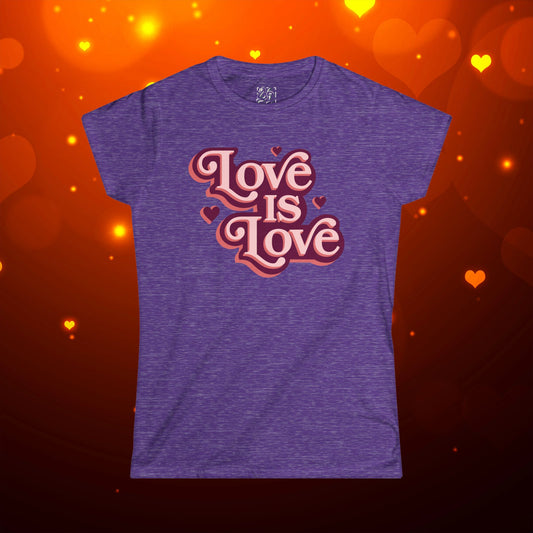 Love Is Love Women’s Softstyle Tee