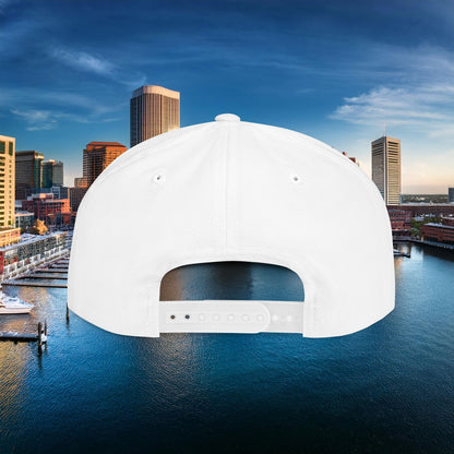 Baltimore Oriole Flat Bill Snapback