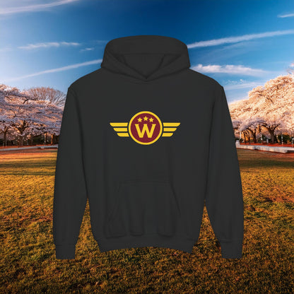 Washington DC Football Logo Youth Hoodie