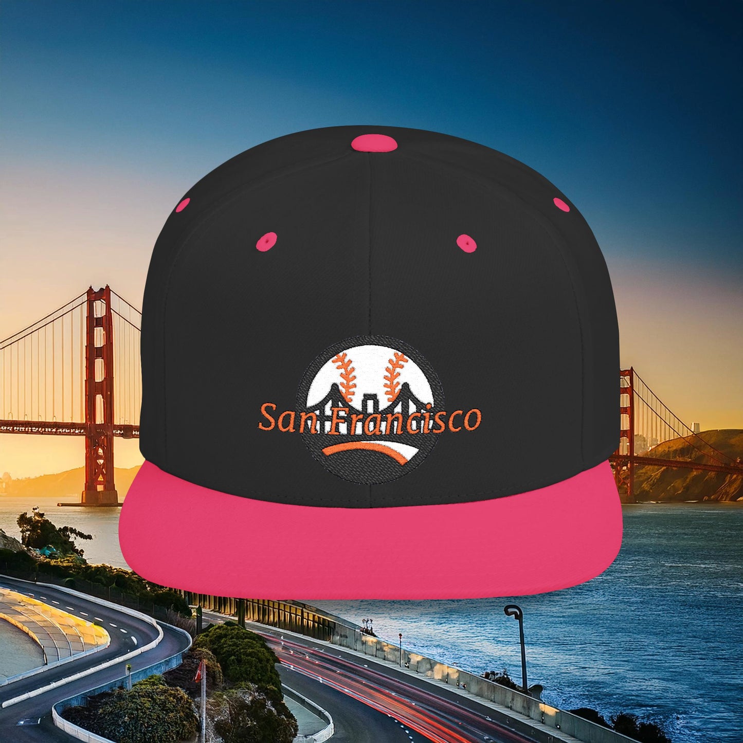 SF Baseball Flat Bill Snapback