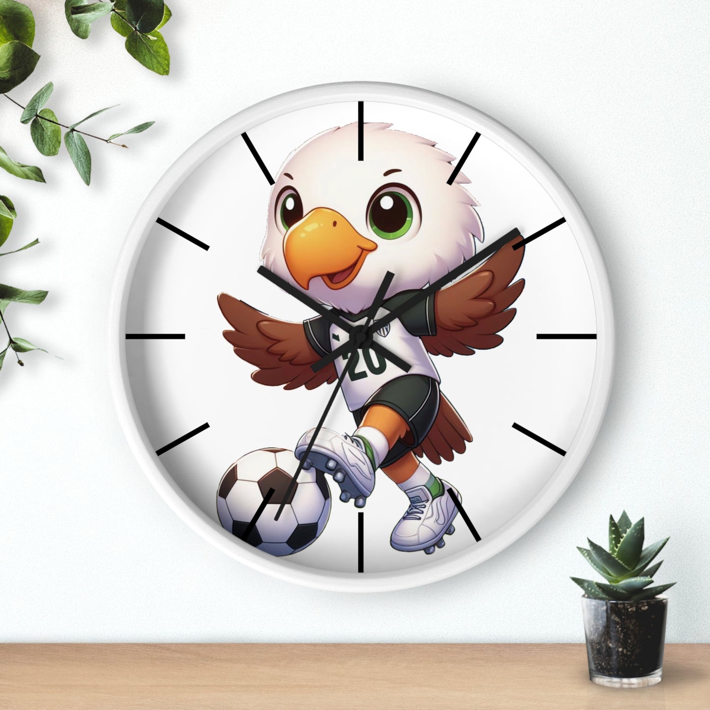 Mini US Fan Wall Clock
