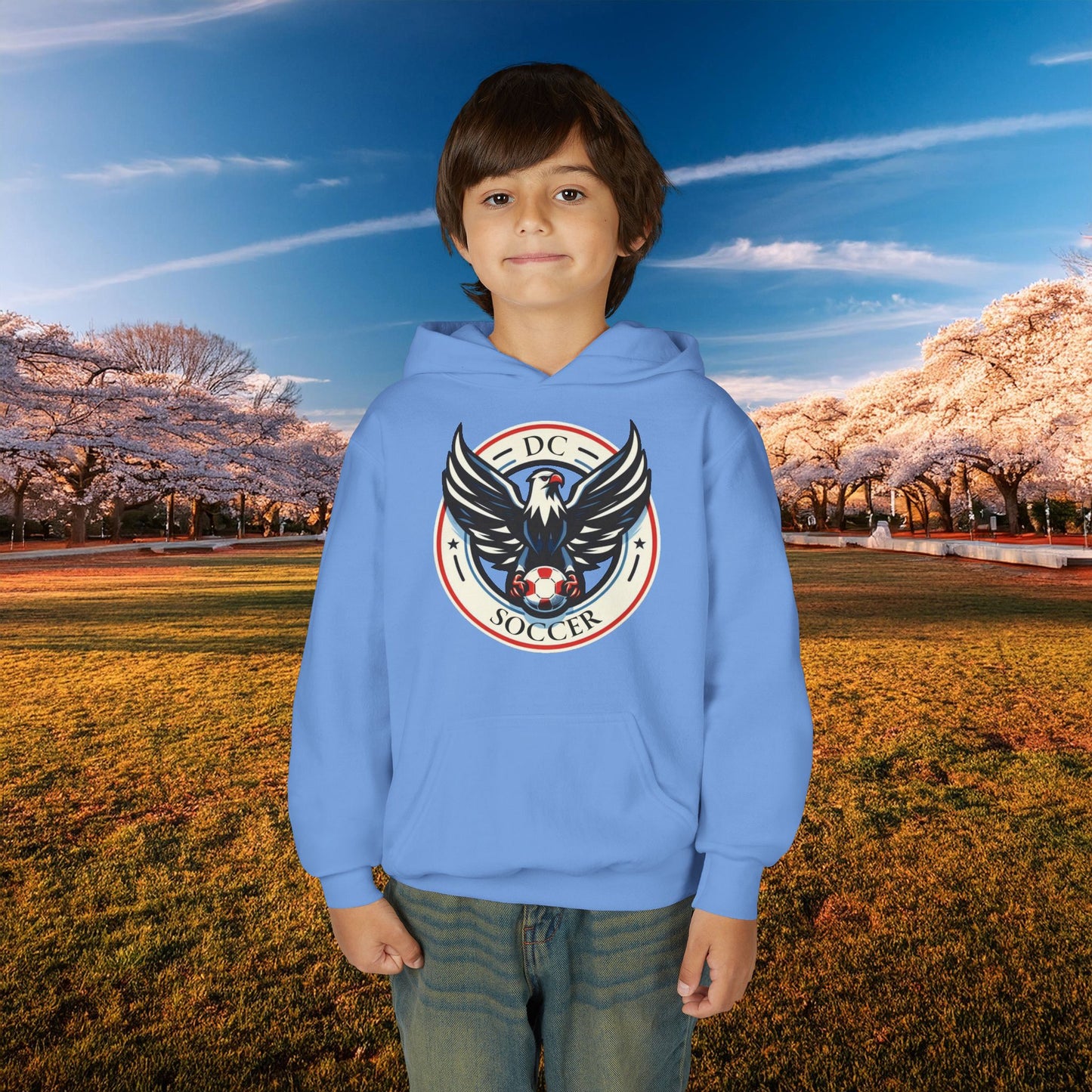 DC United Logo Youth Hoodie