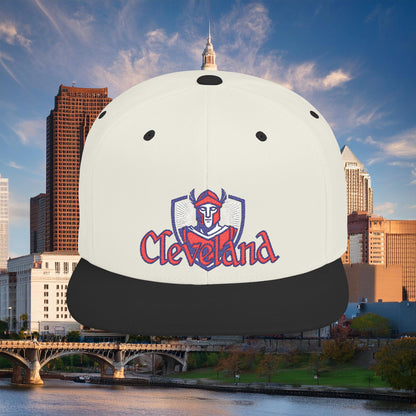 Cleveland Baseball Flat Bill Snapback