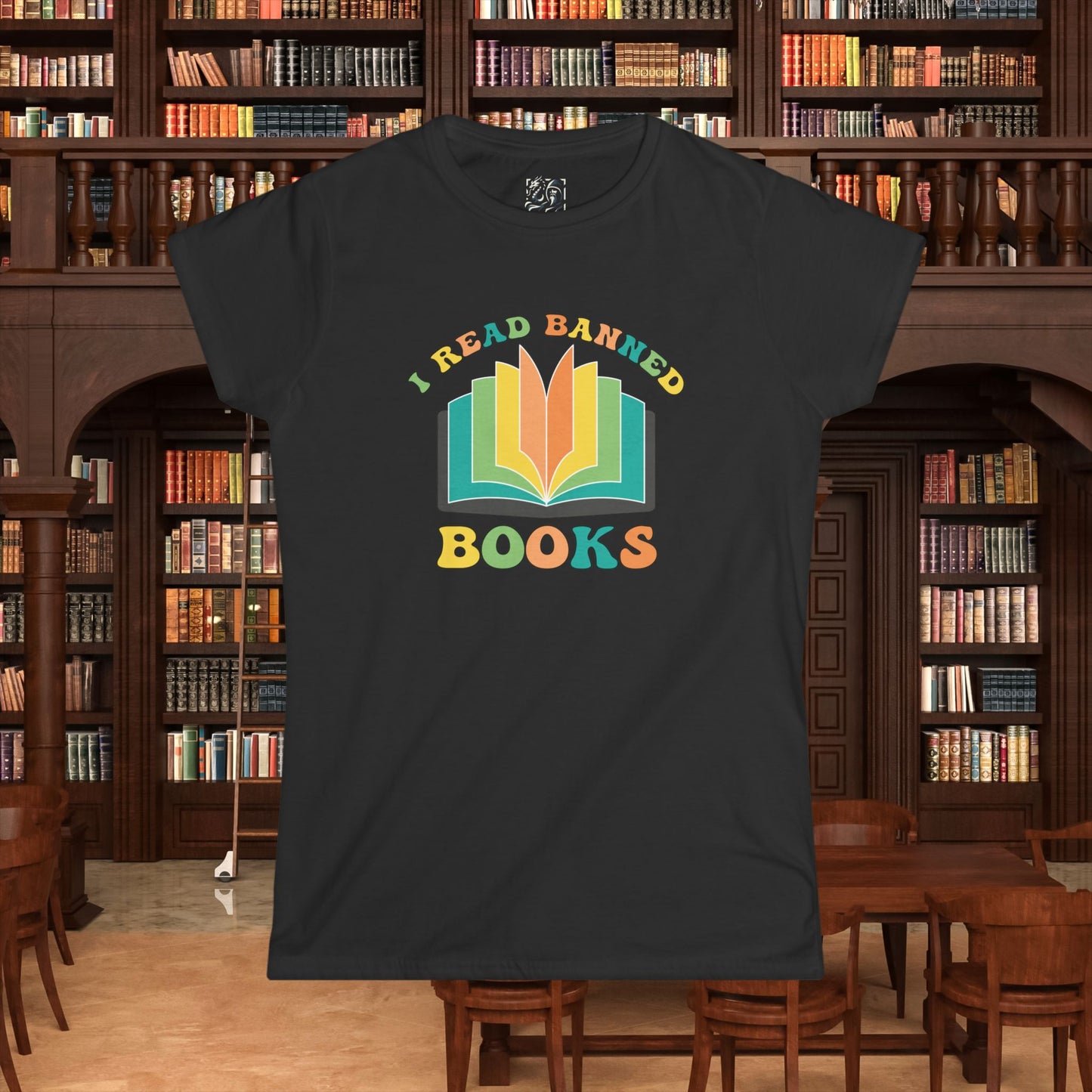 I Read Banned Books Women's Softstyle Tee