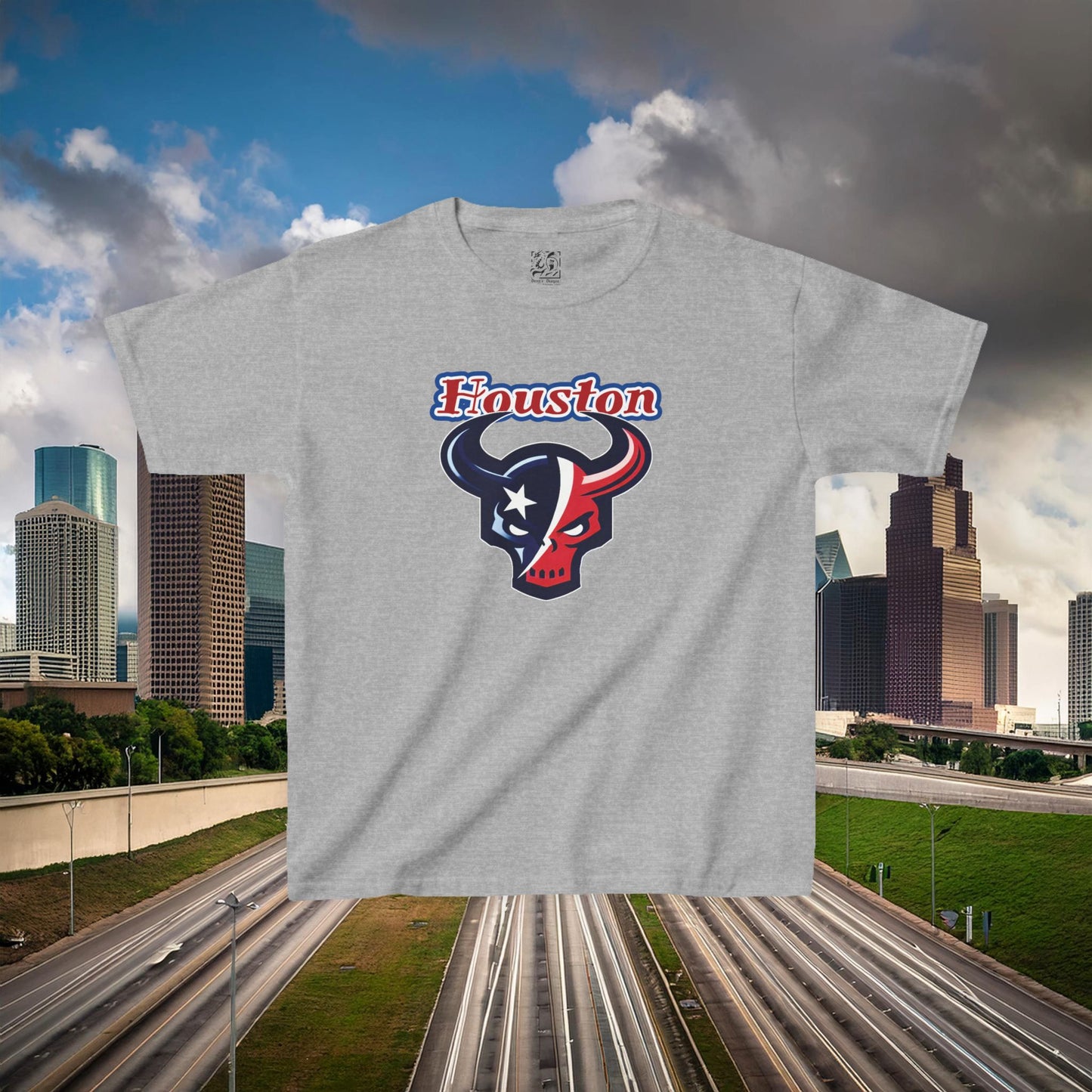 Houston Skull Kids Tee