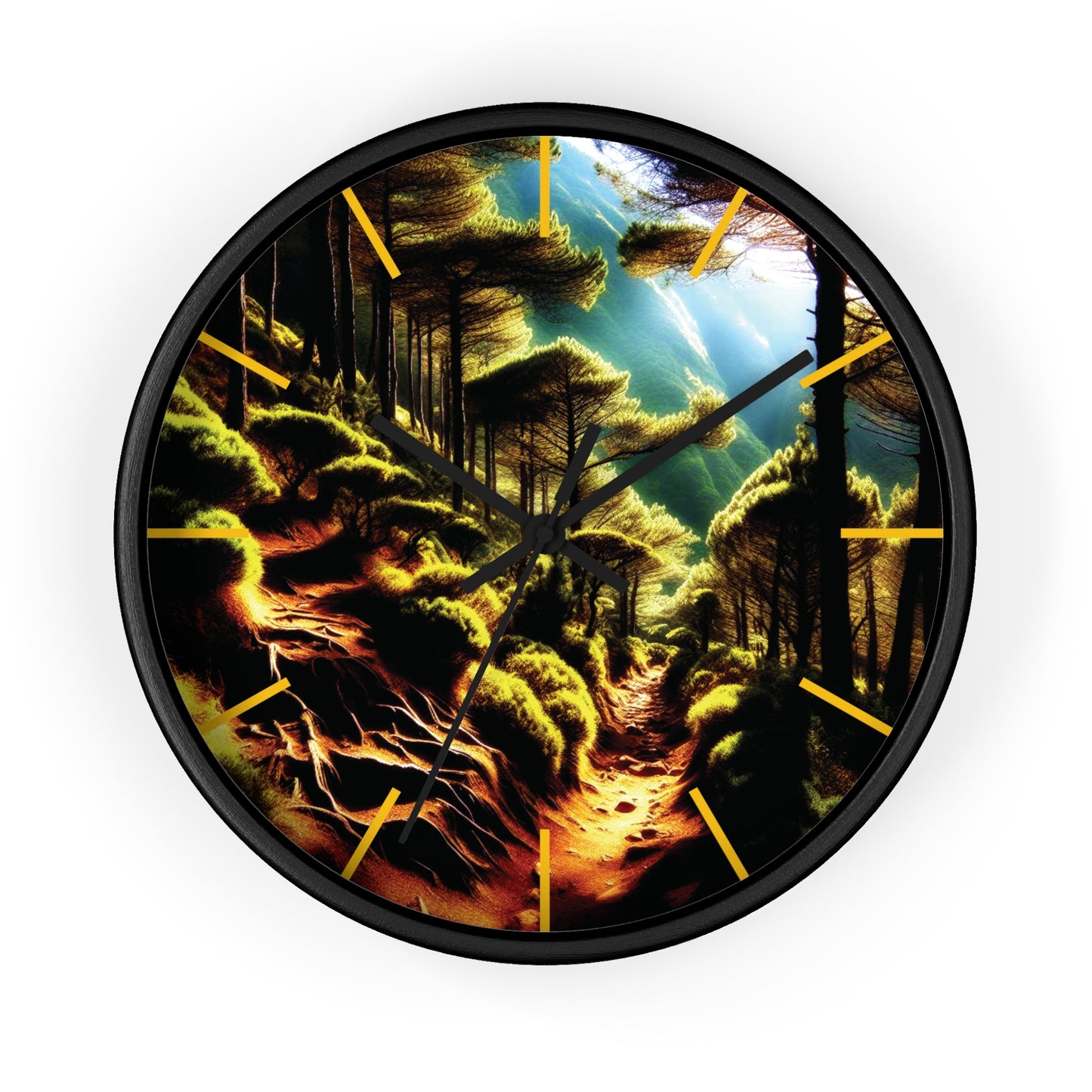 Enchanted Path Wall Clock