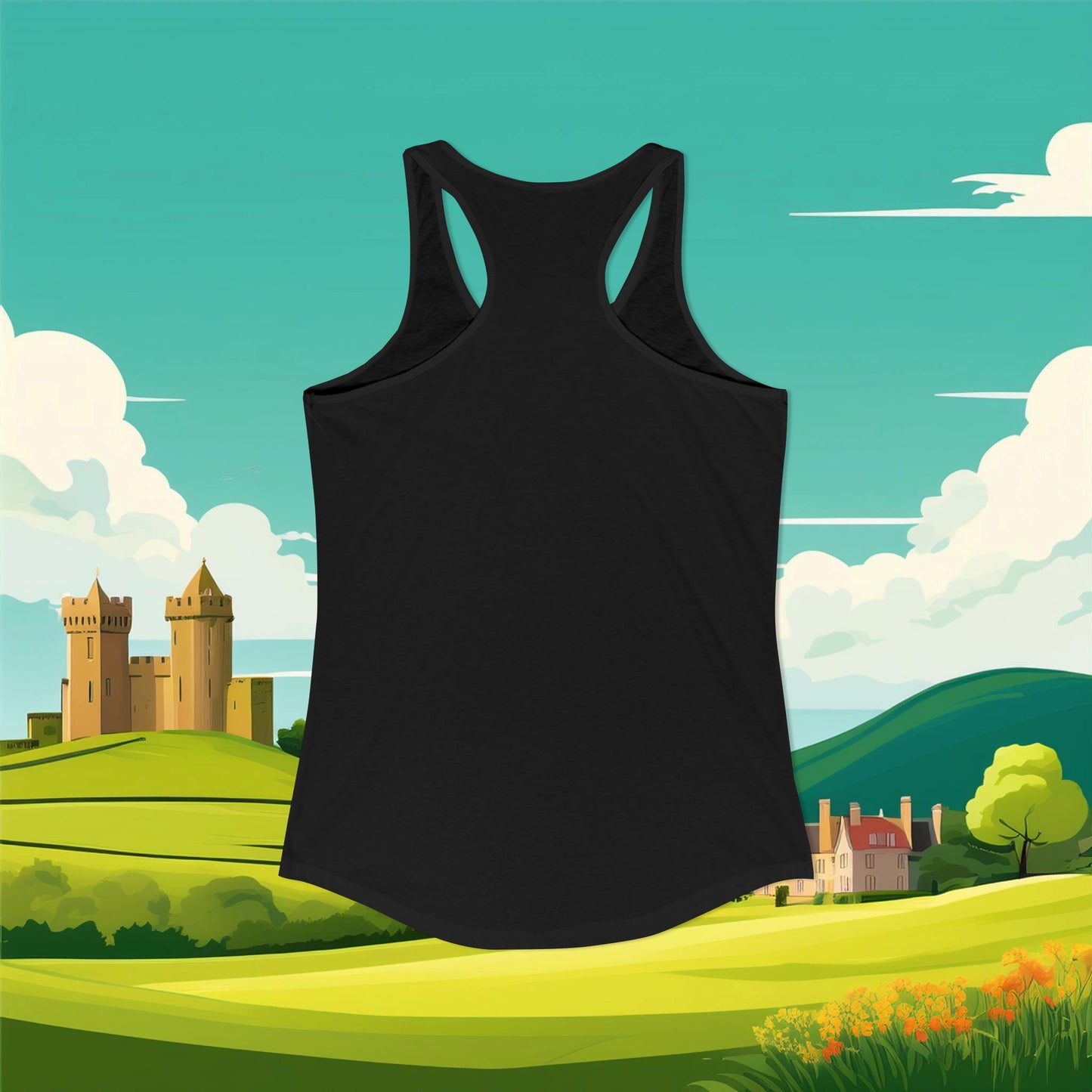 Wrexham Hollywood Sign Women's Racerback Tank