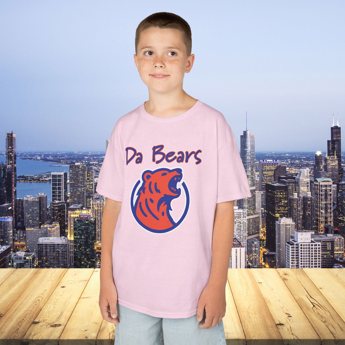 Da Bears Logo Kids Tee