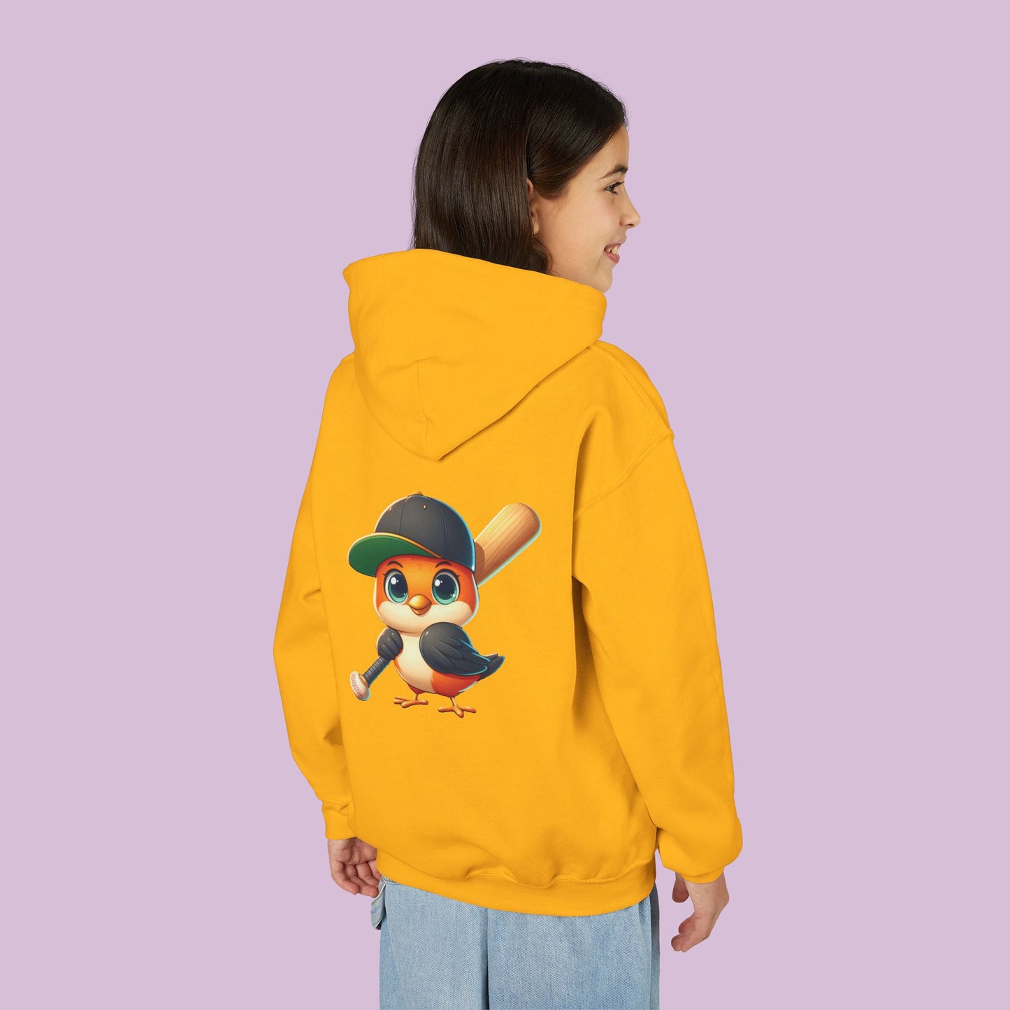 Baltimore Baseball Little Oriole Youth Hoodie