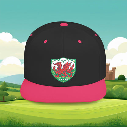 The Cymru Flat Bill Snapback