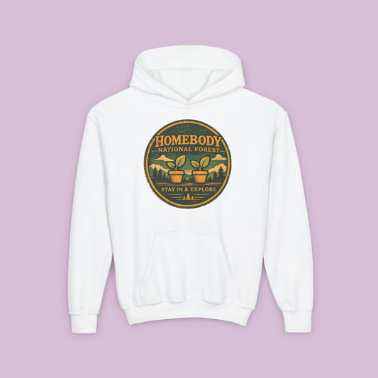 Homebody National Forest Youth Hoodie