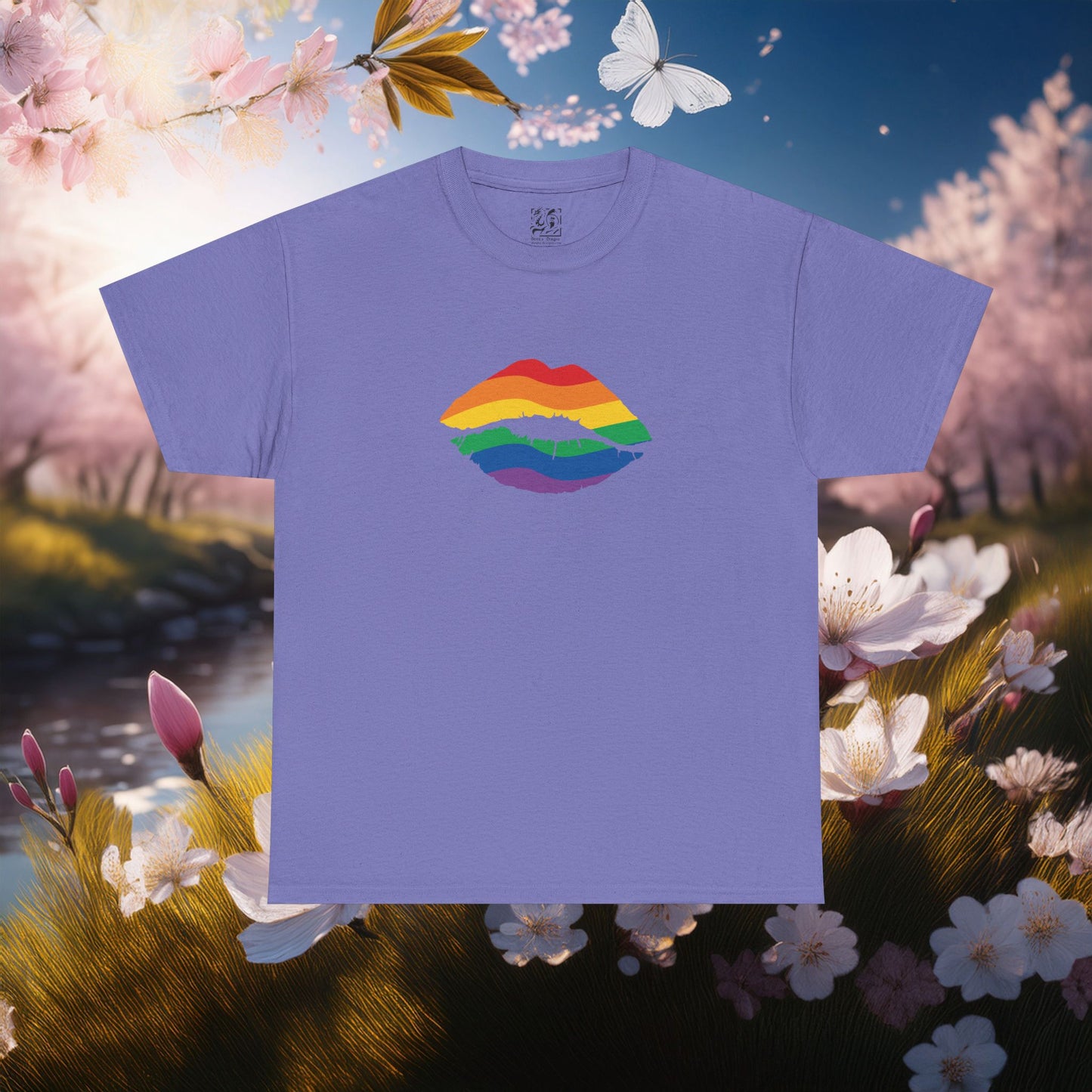Rainbow Kiss Tee