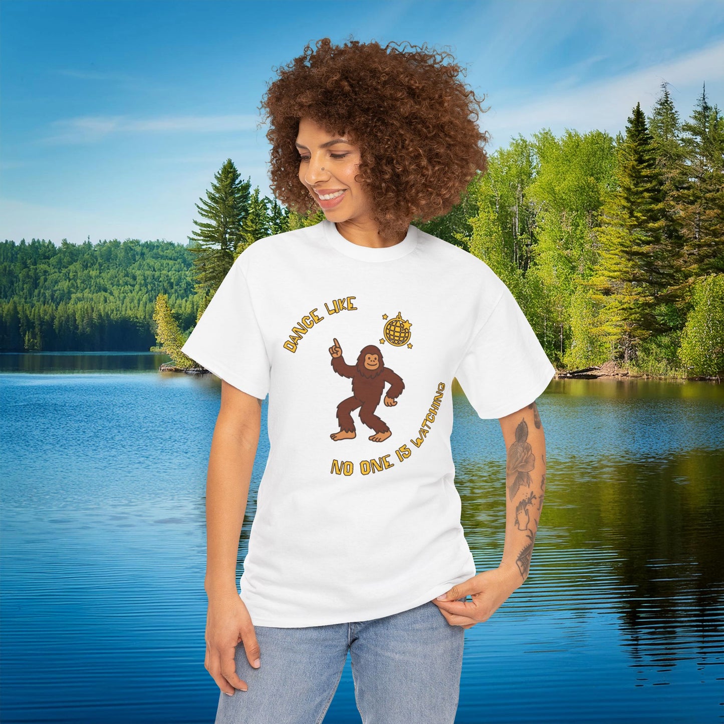 Bigfoot "Dance Like No One Is Watching" Tee