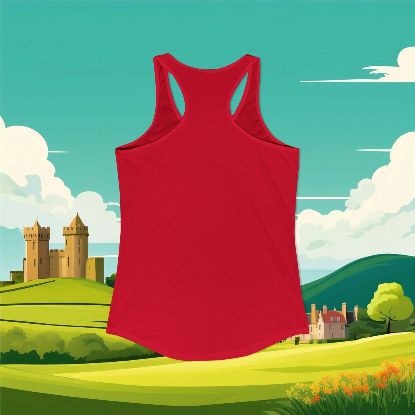 Wrexham Hollywood Sign Women's Racerback Tank